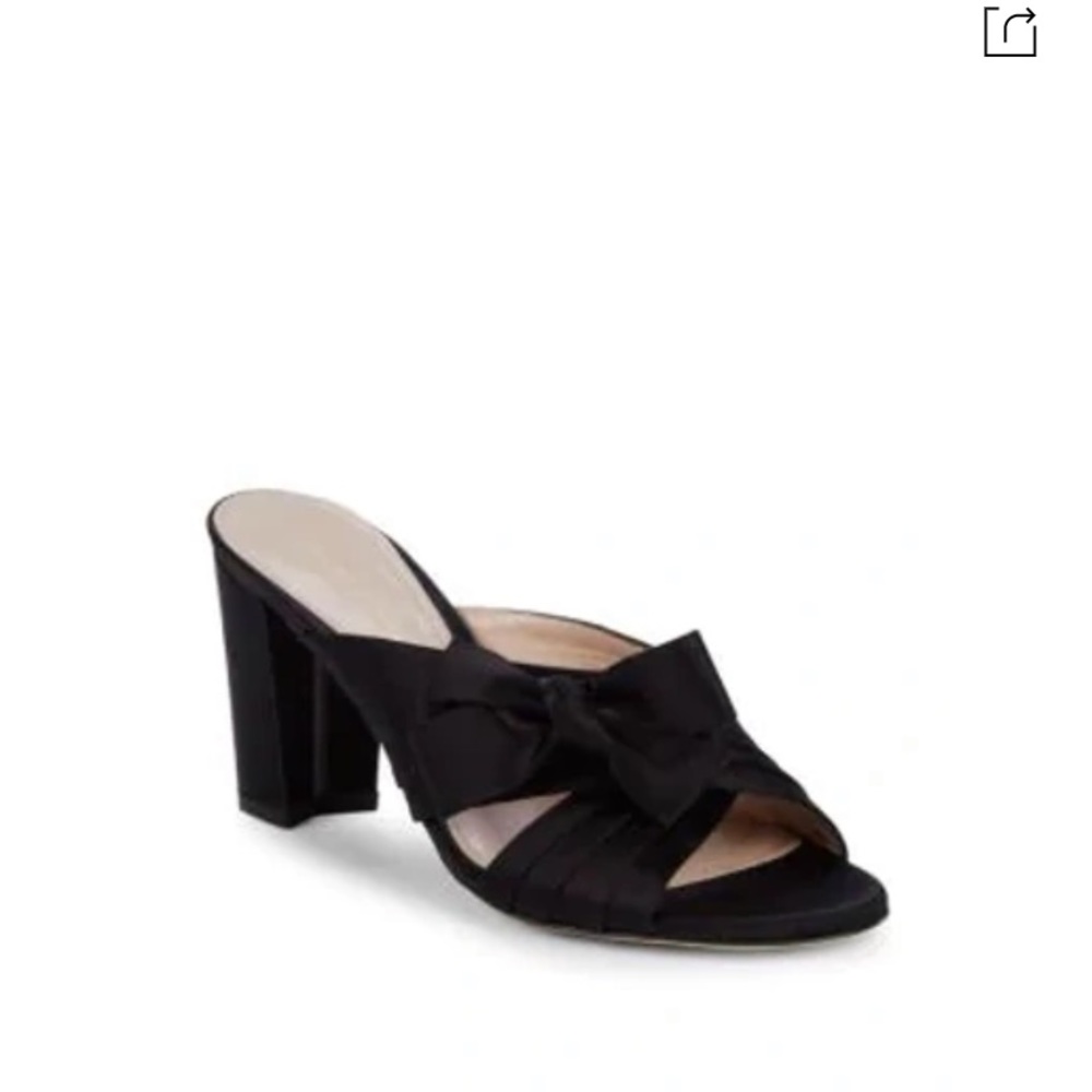 Stuart Weitzman Black Suede Sandal